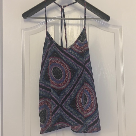 Hollister Strappy Patterned Tank Top - Picture 1 of 4